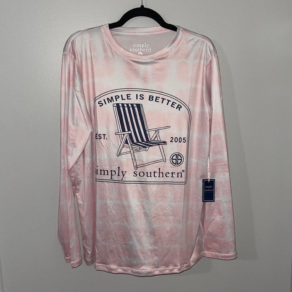 Simply Southern performance fishing shirt